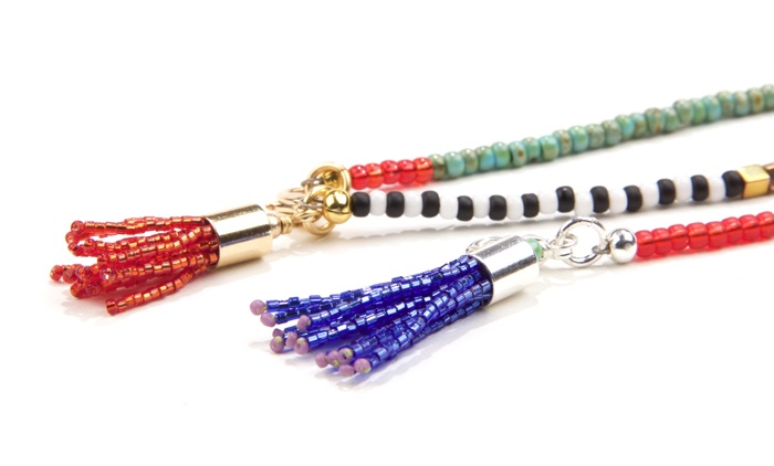 15/0 Cut Miyuki Seed Bead tassels